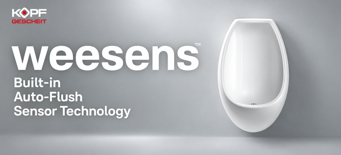 Weesens by Kopfgescheit — Built-in Auto-Flush Sensor Technology